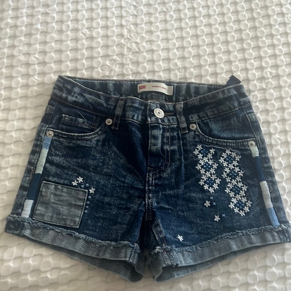 Levis Girl Shorts Size 8